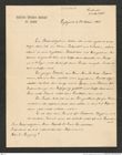 Nachlass Franz Steindachner, Brief von D. Thomsen an Franz Steindachner (24.10.1904), Inv.Nr. 540.01, Seite 1